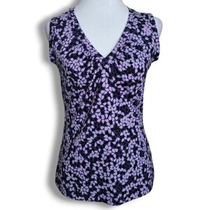 New York & Company Sleeveless V-Neck Blouse